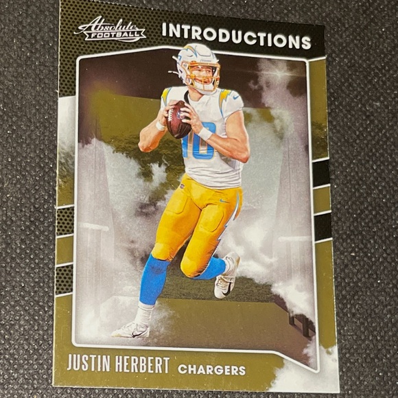 JUSTIN HERBERT RC CARD!!! SCORE!! - Picture 2 of 6